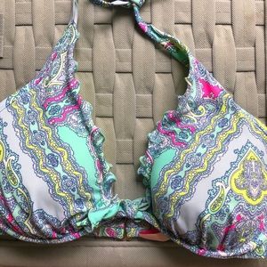 Victoria’s Secret push up halter top bikini